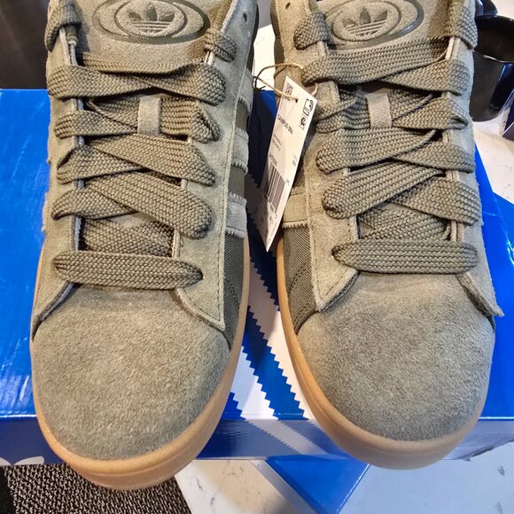Adidas Originals Men's Olive Strata Campus 00s Shoes Sneakers JH7606 Size 12 NEW - Picture 5 of 16